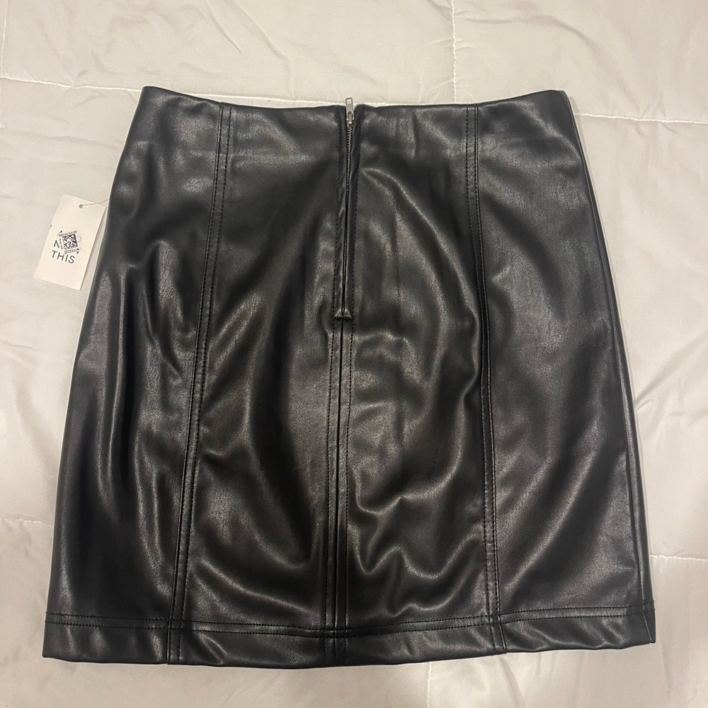 Leather Skirt
